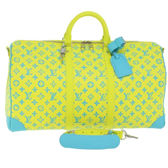 LOUIS VUITTON Monogram Neon Color Keepall Bandouliere 50 Bag M21869 - Picture 1 of 16